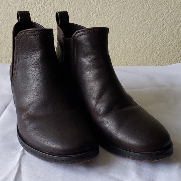 Tory Burch Griffith Bootie Dark Brown Size 8M - Picture 2 of 12